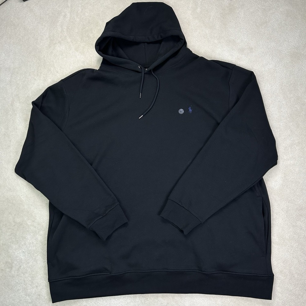 Polo Ralph Lauren Knit Hoodie Men's 4XLT Sweatshirt Pullover Pony Logo Pockets